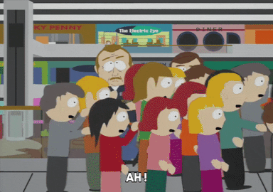 South Park Riot Starting GIF