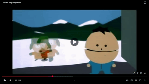 South Park Screenshot With Play Button