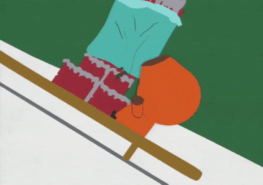 South Park Sliding Kenny GIF