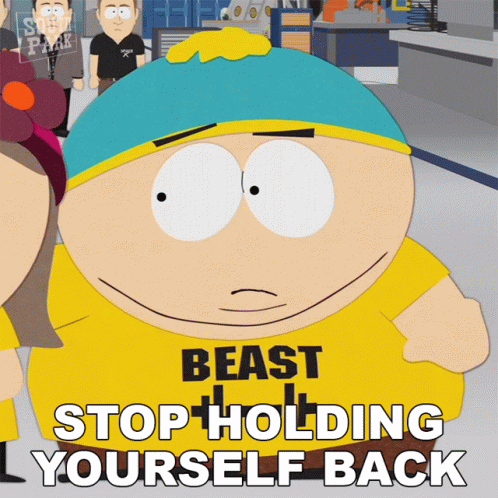 South Park Stop Holding On Yourself Back GIF
