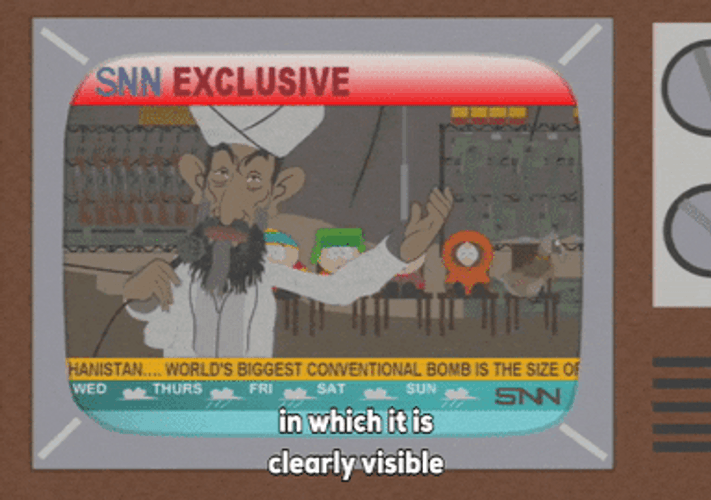 South Park Taliban Interview GIF