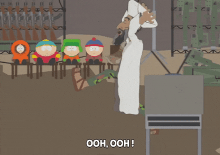 South Park Taliban Panic GIF