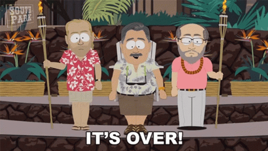 South Park Team Its Over GIF