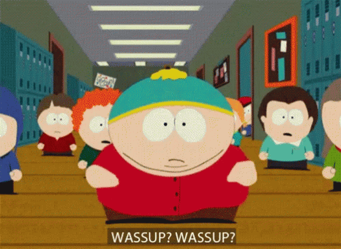 South Park Wazzup GIF