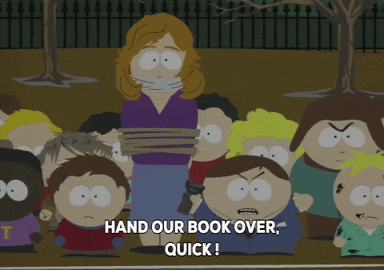 South Park Woman Gagged GIF