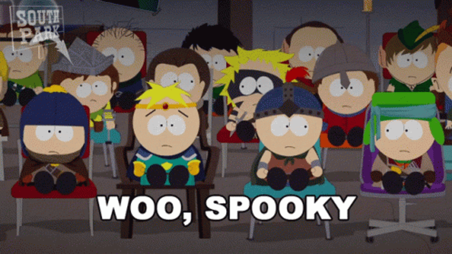 South Park Woo Spooky GIF
