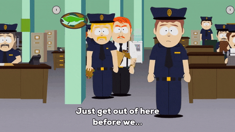 South Park You Need To Leave Get Out Of Here GIF