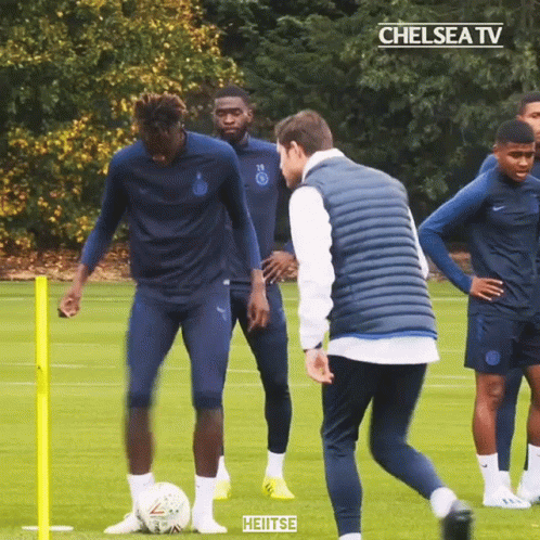 Southgate And Teammates Rehearsal GIF
