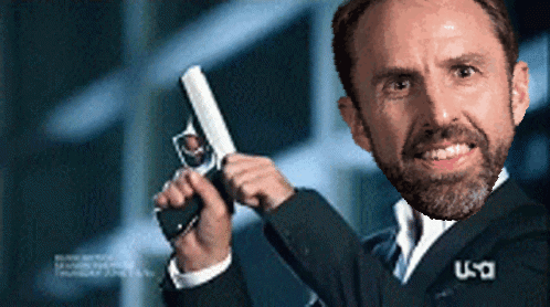 Southgate Gareth Triggered Reaction GIF