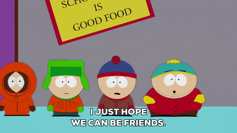 Southpark Kids Cant We All Just Get Along GIF