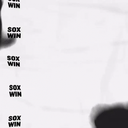 Sox Win Poster