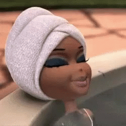 Spa Barbie Relaxation GIF