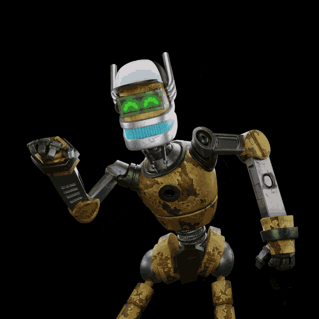 Space Army Robot GIF