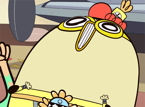 Space Chickens In Space Nodding Yes Yes GIF