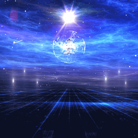 Space Energy Spiritual Bubble GIF
