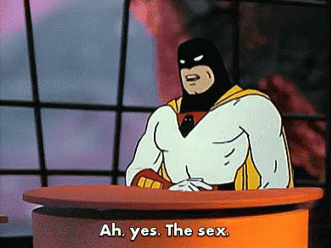 Space Ghost Ah Yes The Sex GIF
