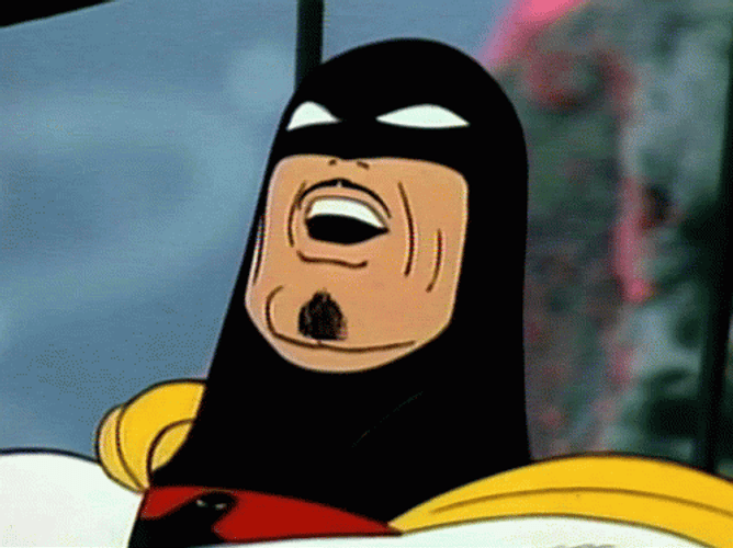 Space Ghost Chad Ghostal Laugh GIF
