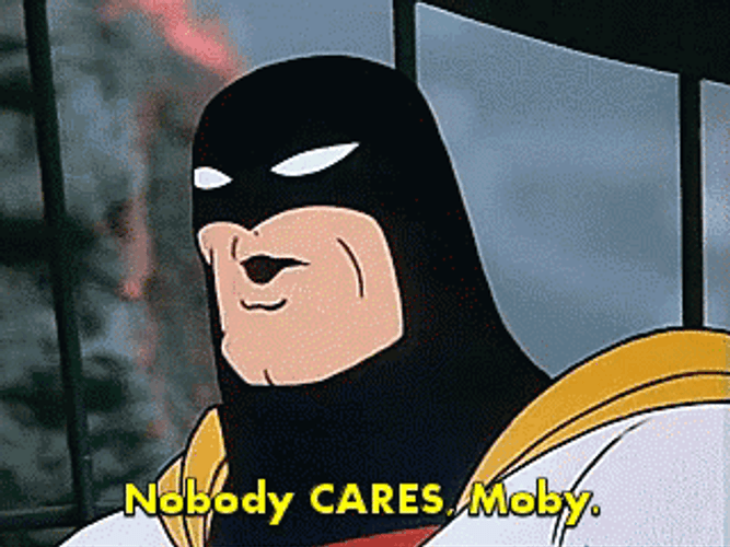 Space Ghost Nobody Cares Moby GIF