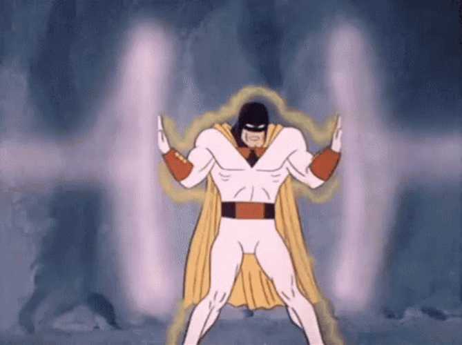 Space Ghost Stop No Push GIF