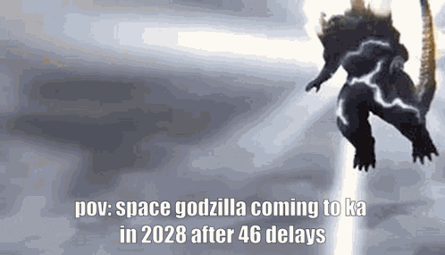 Space Godzilla Coming To Ka In 2028 GIF