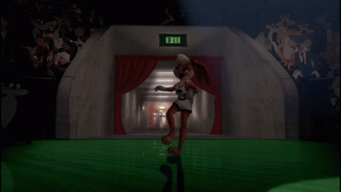 Space Jam Lola Bunny Basketball Dribble GIF