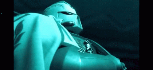 Space Marine Touched By Chaos GIF