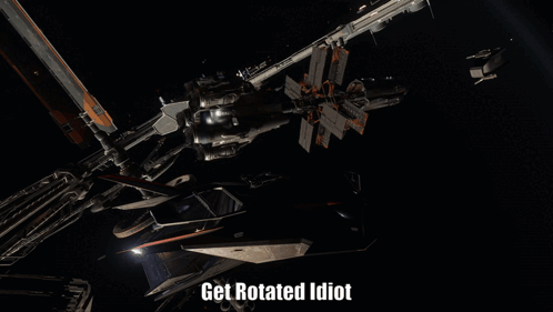Space Station Get Rotated Idiot