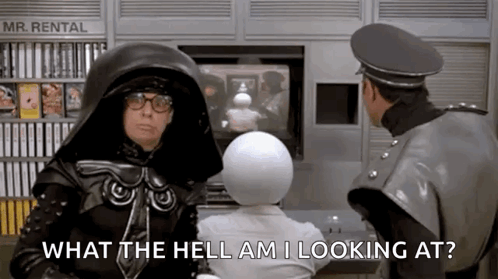 Spaceballs Confused GIF