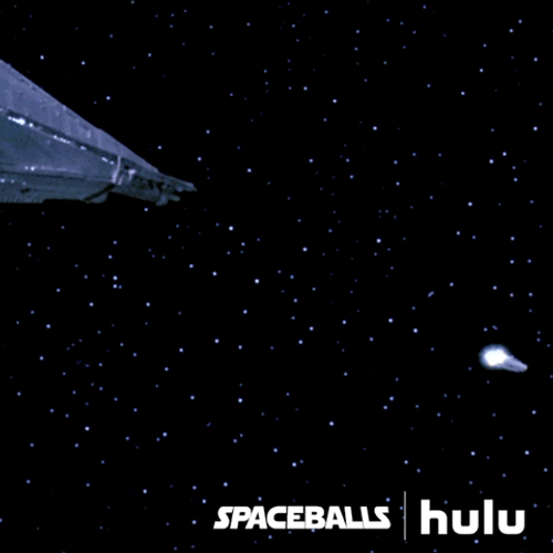 Spaceballs Spaceship May The Schwartz Be With You GIF