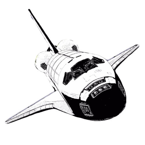 Spaceship Imagine Dragons Sticker