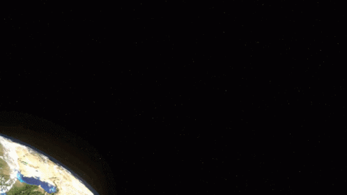 Spaceships Flying Over Planet