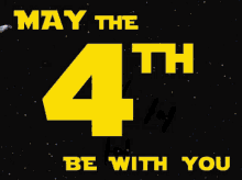 Spaceships May The 4th Be With You GIF