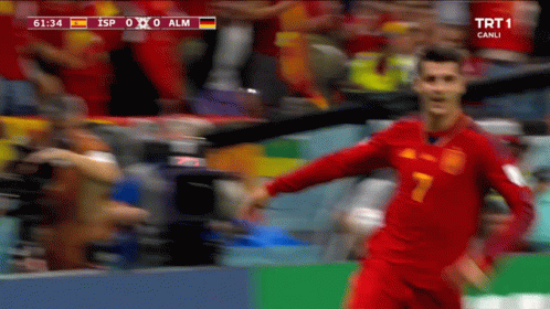 Spain Football Team Winning Moment GIF