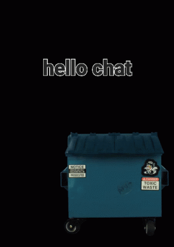 Spamton Popping Out Hello Chat Meme GIF