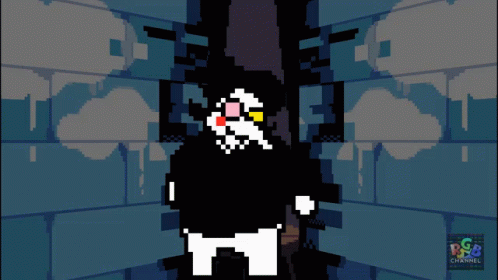 Pointed Nose Spamton Deltarune Gameplay GIF