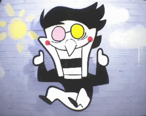 Spamton Twirling Figures Animation GIF