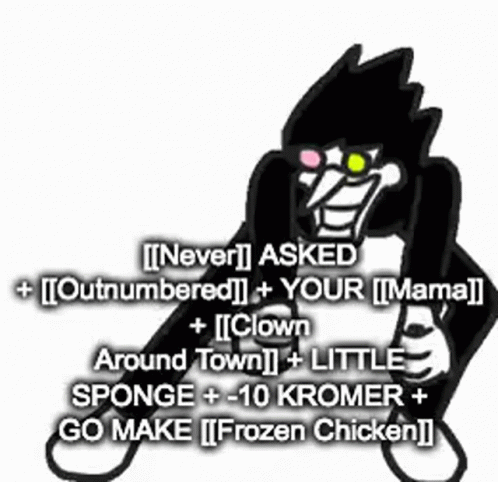 Spamton Indie Game Character Happy Dance GIF