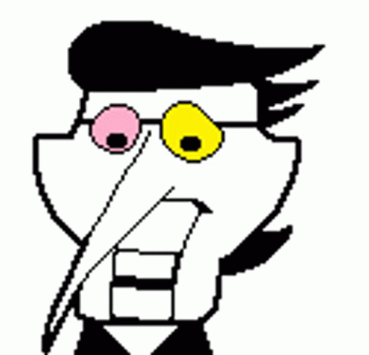 Spamton Game Character Different Colored Eyes GIF