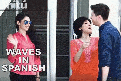 Waves In Spanish GIF