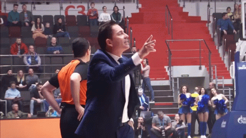 Spanish Basketball Coach Xavi Pascual GIF