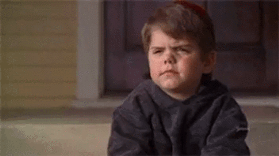 Spanky Little Rascals Looking Up GIF