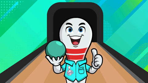 Spare On Bowling Pin GIF