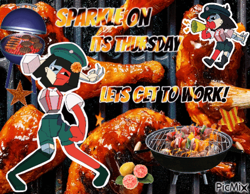 Sparkle On Its Thursday Lets Get To Work