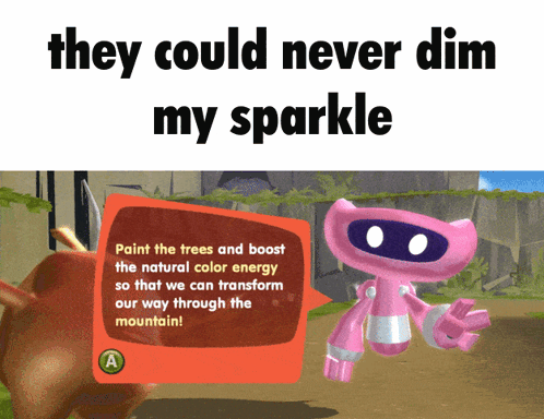 Sparkle Paint Boosting Natural Colors