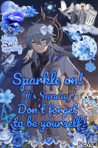 Sparkle Sunday Don't Forget to Be Yourself
