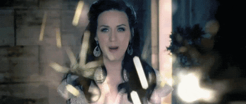 Sparklers Katy Perry Singing GIF