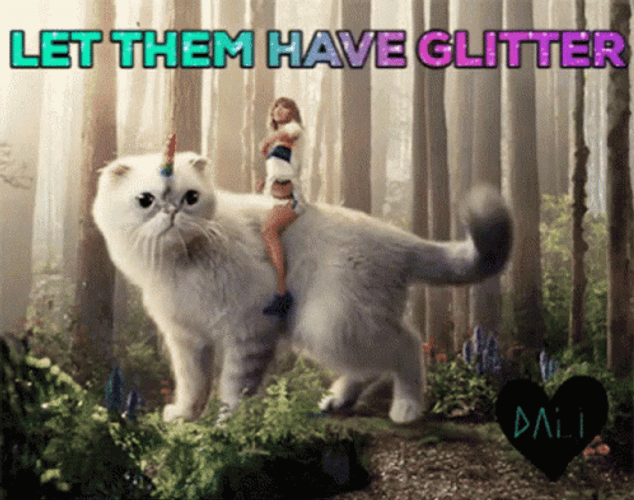 Sparkles Let Them Have Glitter GIF