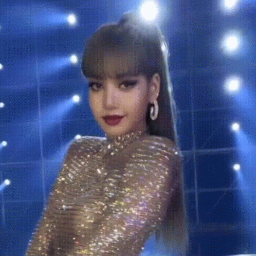 Sparkling Blackpink Lisa GIF