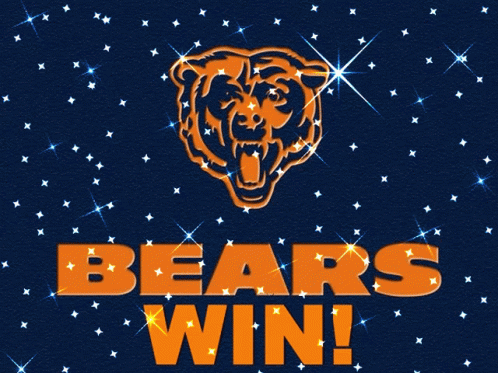 Sparkling Chicago Bears Win GIF