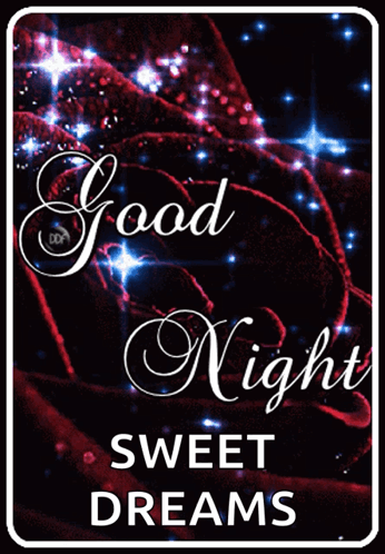 Sparkling Goodnight Sweet Dreams GIF